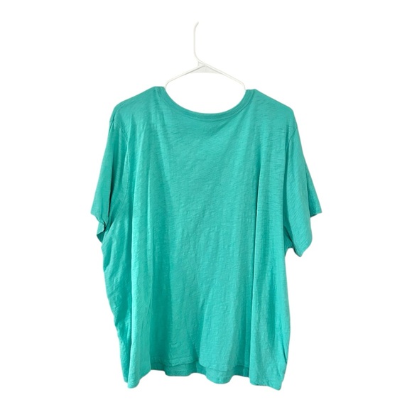 Old Navy Teal Living The Good Life Graphic Tee - Picture 2 of 5
